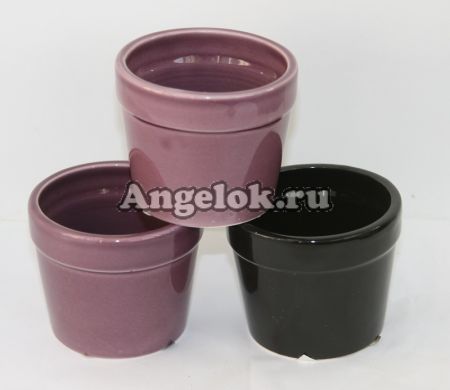 фото Кашпо керамическое для орхидей k-6 от магазина магазина орхидей Ангелок