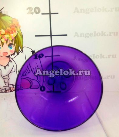 фото Кашпо Ника d-13 фиолетовый от магазина магазина орхидей Ангелок