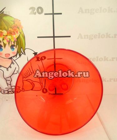 фото Кашпо Ника d-13 оранжевый от магазина магазина орхидей Ангелок