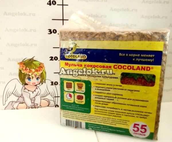 фото Кокосовые чипсы (Cocoland) 55л от магазина магазина орхидей Ангелок