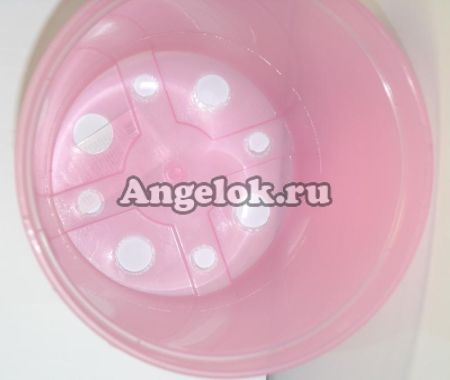 фото Горшок для орхидей (прозрачный) d-12 розовый от магазина магазина орхидей Ангелок