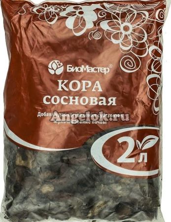 фото Кора сосны "БиоМастер" 2л от магазина магазина орхидей Ангелок
