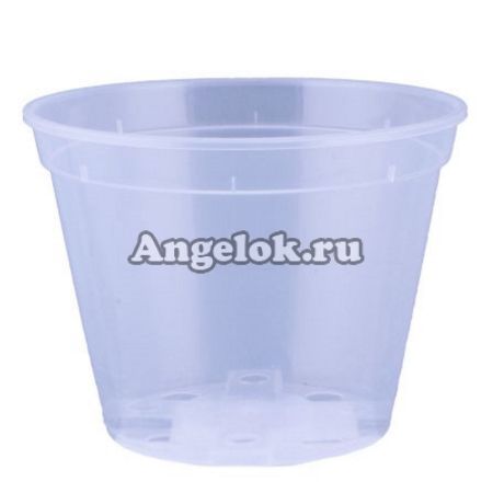 фото Горшок для орхидей (прозрачный) d-14 сиреневый от магазина магазина орхидей Ангелок