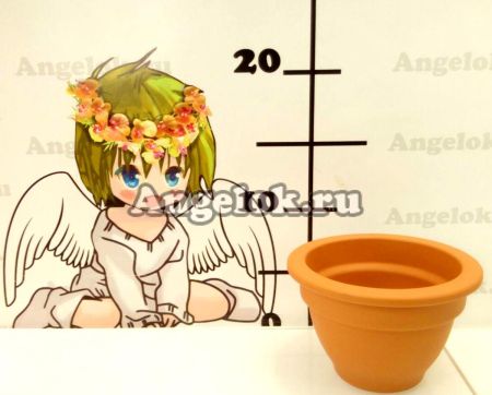 фото Горшок глина d-11 от магазина магазина орхидей Ангелок