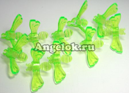 фото Зажим для орхидей Пчелка зеленая от магазина магазина орхидей Ангелок