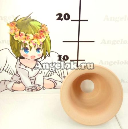 фото Горшок для неофинетии глина d-9 от магазина магазина орхидей Ангелок