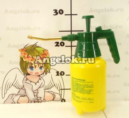 фото Опрыскиватель ручной помповый с удлиненным носиком 1л от магазина магазина орхидей Ангелок