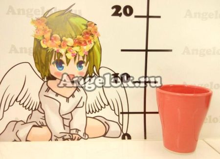 фото Кашпо для орхидей d-6 керамика розовый от магазина магазина орхидей Ангелок