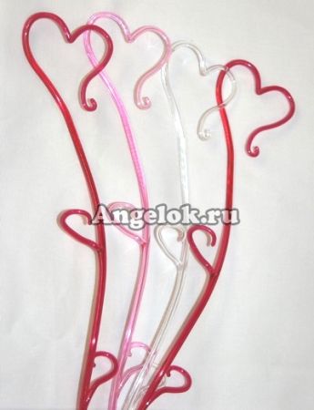 фото Опора пластиковая для орхидей Сердце от магазина магазина орхидей Ангелок